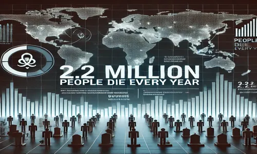Yılda 2.2 milyon kişi hayatını kaybediyor